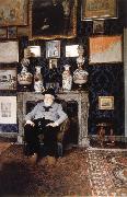 James Ensor James Ensor in his studio oil